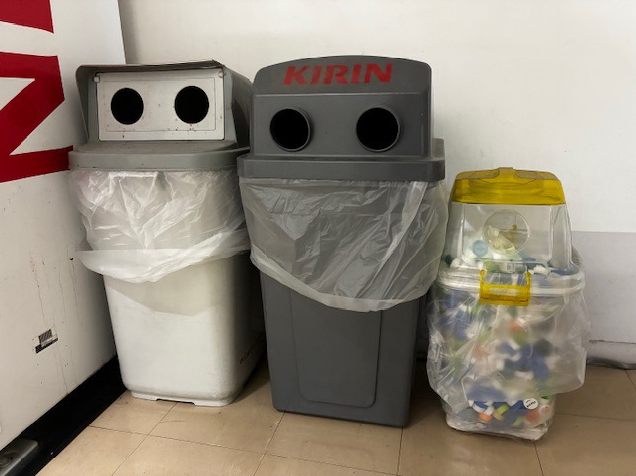 ペットボトルキャップの収集